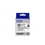 Cartucho de etiquetas Epson transparente LK-5TBN preto/transparente 18mm (9m)
