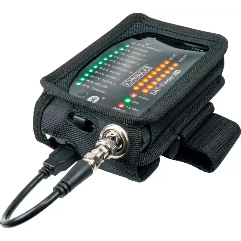 Localizador de satélite Schwaiger SF9003BTAKKU 950-2150 MHz plástico