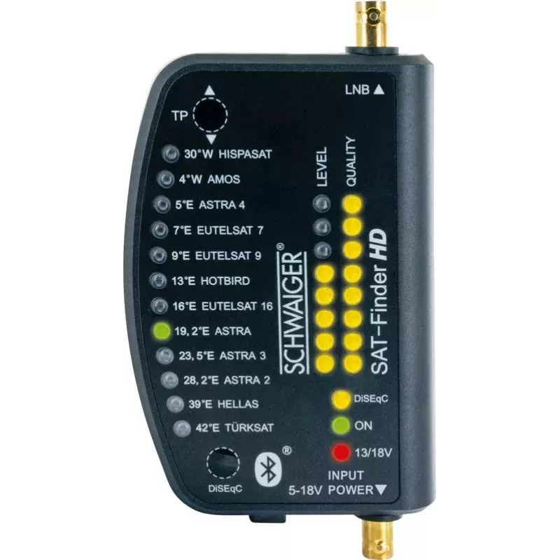 Localizador de satélite Schwaiger SF9003BTAKKU 950-2150 MHz plástico