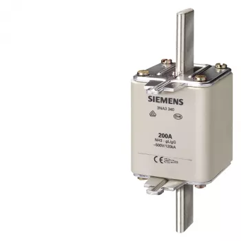 Fusível Siemens 3NA3365 alta tensão 1 unid.