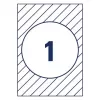 Autocolantes para janela Avery L9003-10 autoadesivos branco A4 10 unid.