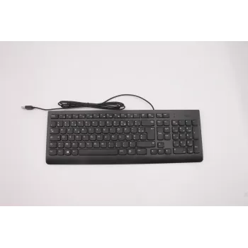 Teclado Lenovo USB Calliope universal AZERTY francês preto