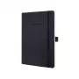 Caderno de notas Sigel Conceptum A5 194 folhas preto