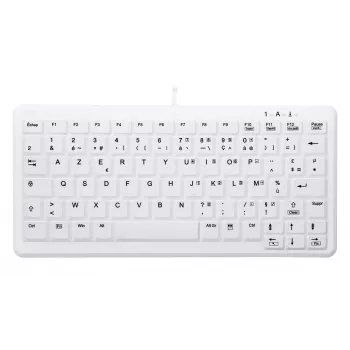 Contour Design Active Key Contour ClassicClean teclado médico com tampa removível mini com fio branco C4110