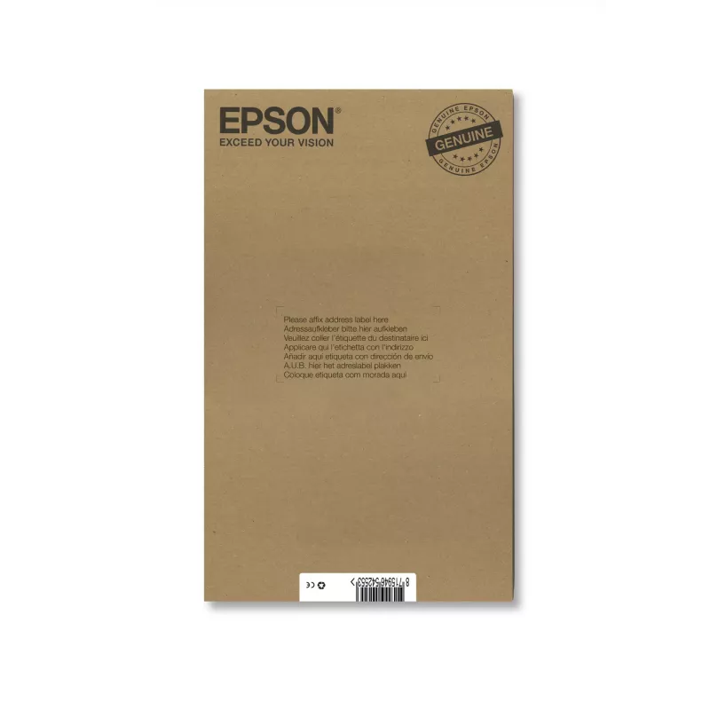 Multipack de cartuchos de tinta Epson Hummingbird T0807 — 6 cores (preto, ciano, ciano claro, magenta claro, magenta, amarelo)