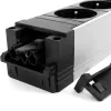 Proteção contra sobretensão Bachmann 906.306 3 saídas AC 250 V preto cinzento vermelho