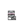 Fita de etiquetas Epson LK-4PAS cinzento rosa transferência térmica 1,2 cm