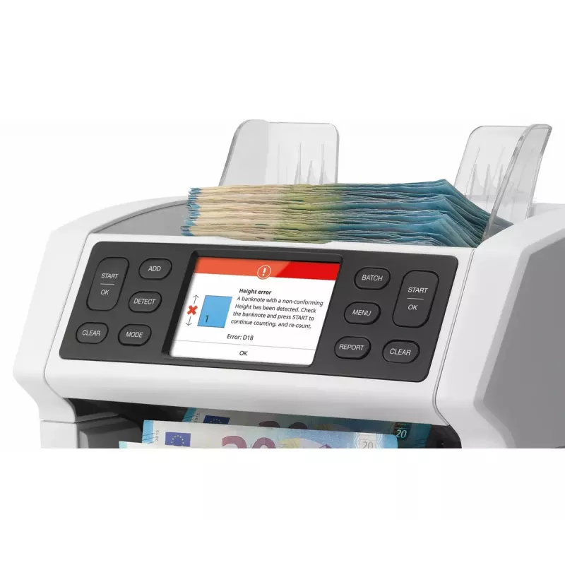 Safescan 2865-S CH Contador de notas/valores, versão suíça