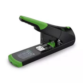 Agrafador Novus B 50 re+new Capacidade de agrafar 140 folhas Preto Verde