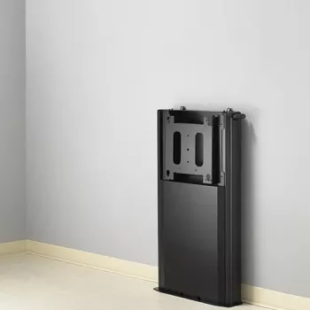 Suporte de chão Chief XL com regulação elétrica de altura, 140,6 kg, 127 cm (50 polegadas), 2,03 m (80 polegadas), 200 x 200 mm, 860 x 510 mm