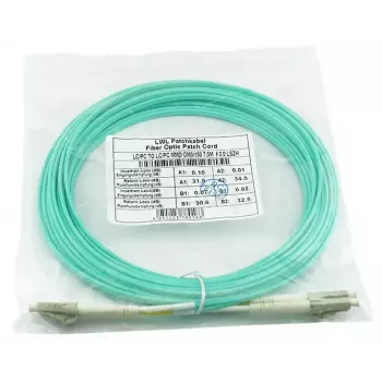 Cabo de fibra ótica InfiniBand BlueOptics AJ836A-BO 5 m 2x LC aqua