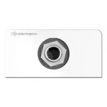 Tomada Kindermann 7456000417 6,35 mm cinzento branco
