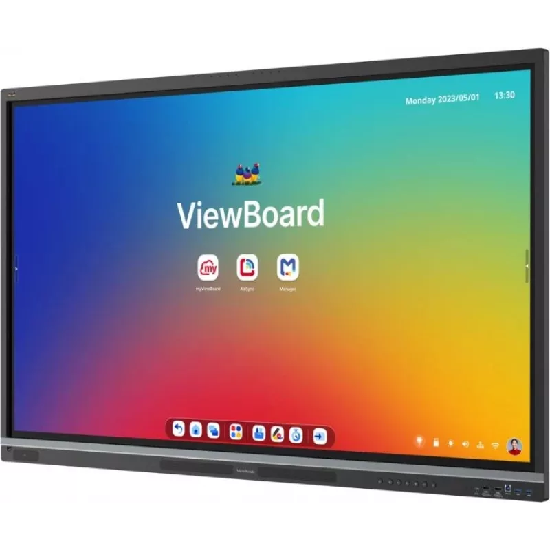 Viewsonic IFP9851 ecrã quadro interativo 2,49 m (98 polegadas) 3840 x 2160 píxeis ecrã tátil preto