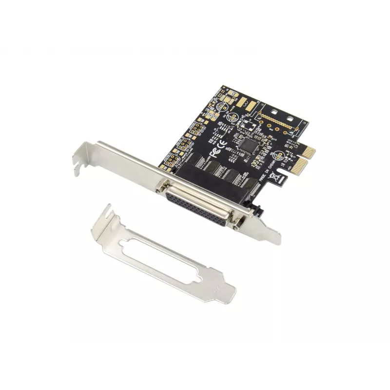 Placa serial Conceptronic 4 portas DB9 RS232 PCIe, PCIe, RS-232, PCIe 2.0, RS-232, preto, China