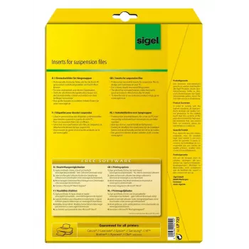 Etiqueta de impressora não adesiva Sigel LP725