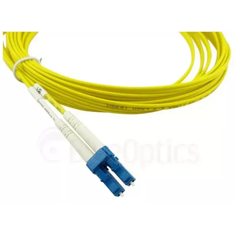 BlueOptics 047202G512000005M Cabo patch de fibra ótica LC-SC monomodo duplex, LC-UPC/SC-UPC, 5 m, bege
