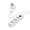 Distribuidor de energia Hama 00223081 1,4 m 3 tomadas AC interior branco