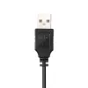 Hama HS-USB300 Auscultadores com microfone PC Office, com fio, USB, preto