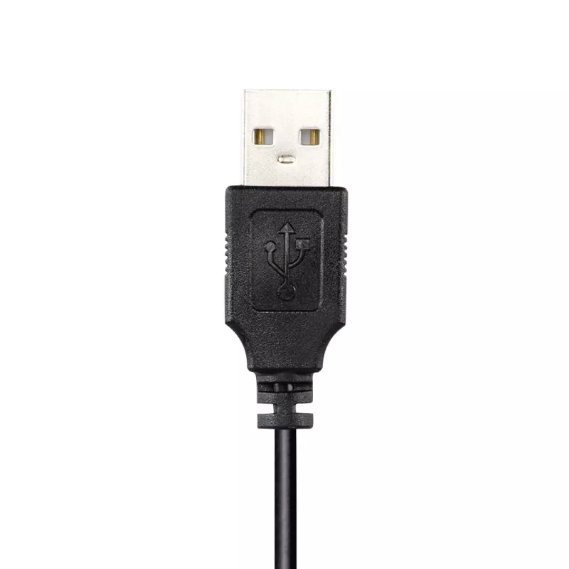Hama HS-USB300 Auscultadores com microfone PC Office, com fio, USB, preto