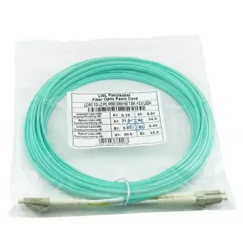 Cabo de fibra ótica InfiniBand BlueOptics BK838A-BO 1 m LC aqua
