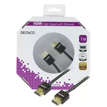 Cabo HDMI Deltaco HDMI-1091 1 m