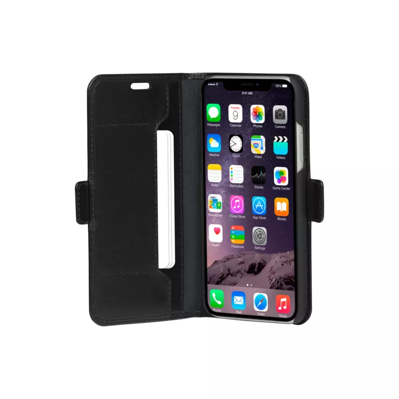dbramante1928 Copenhagen fino - iPhone 11/XR - preto, capa com carteira, Apple, iPhone 11, 15,5 cm (6,1 polegadas), preto