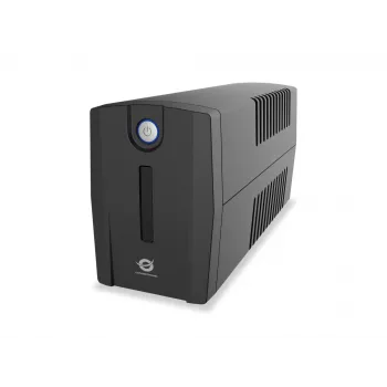 UPS Conceptronic ZEUS02G 850VA 480W, 2 tomadas UK, USB HID, RJ45 entrada/saída, AVR