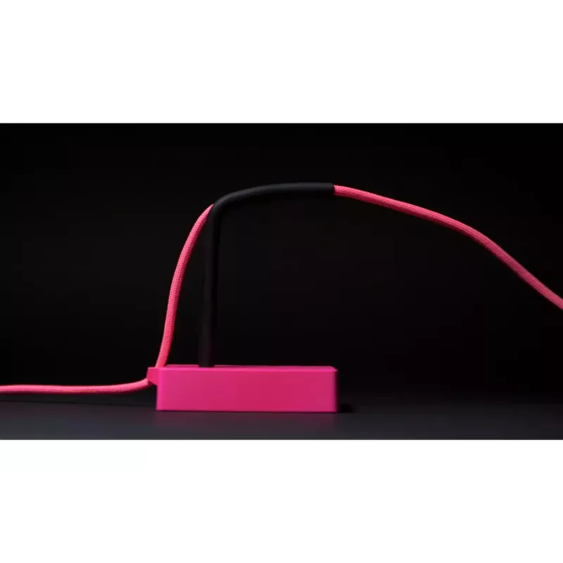 Suporte para cabos CHERRY XTRFY B4 rosa 80x80x130 mm