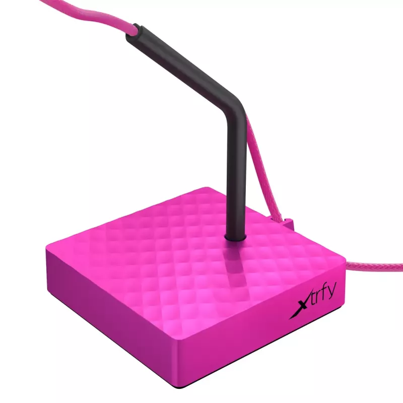 Suporte para cabos CHERRY XTRFY B4 rosa 80x80x130 mm