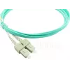 BlueOptics Cabo patch de fibra ótica LC-SC multimodo OM3 duplex, LC-UPC/SC-UPC, 3 m, bege (compatível com Corning 055702T512000003M)