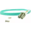 BlueOptics Cabo patch de fibra ótica LC-SC multimodo OM3 duplex, LC-UPC/SC-UPC, 3 m, bege (compatível com Corning 055702T512000003M)