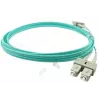BlueOptics Cabo patch de fibra ótica LC-SC multimodo OM3 duplex, LC-UPC/SC-UPC, 3 m, bege (compatível com Corning 055702T512000003M)