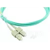 BlueOptics Cabo patch de fibra ótica LC-SC multimodo OM3 duplex, LC-UPC/SC-UPC, 3 m, bege (compatível com Corning 055702T512000003M)