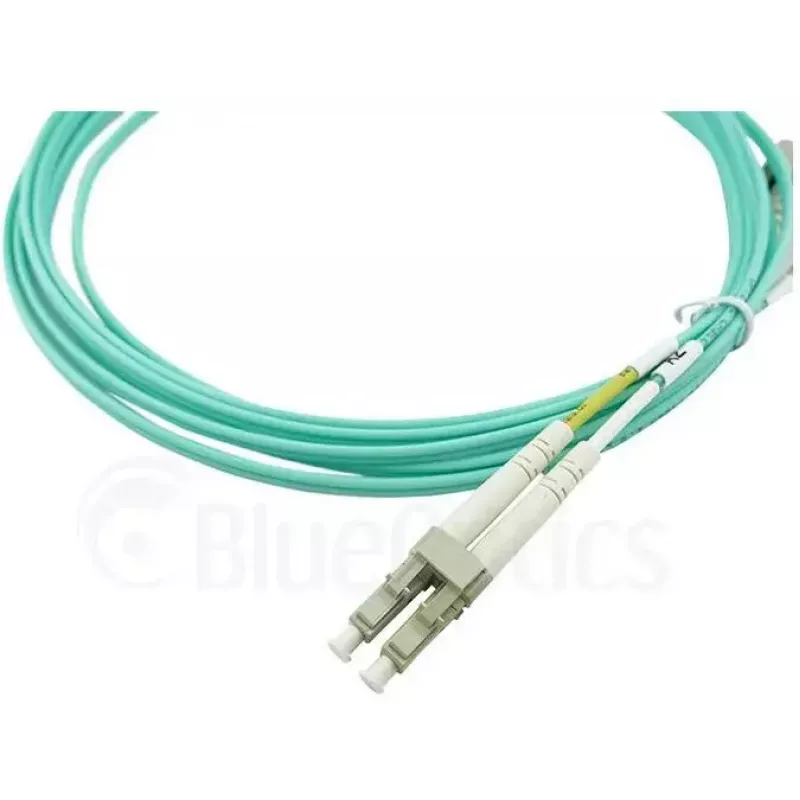BlueOptics Cabo patch de fibra ótica LC-SC multimodo OM3 duplex, LC-UPC/SC-UPC, 3 m, bege (compatível com Corning 055702T512000003M)