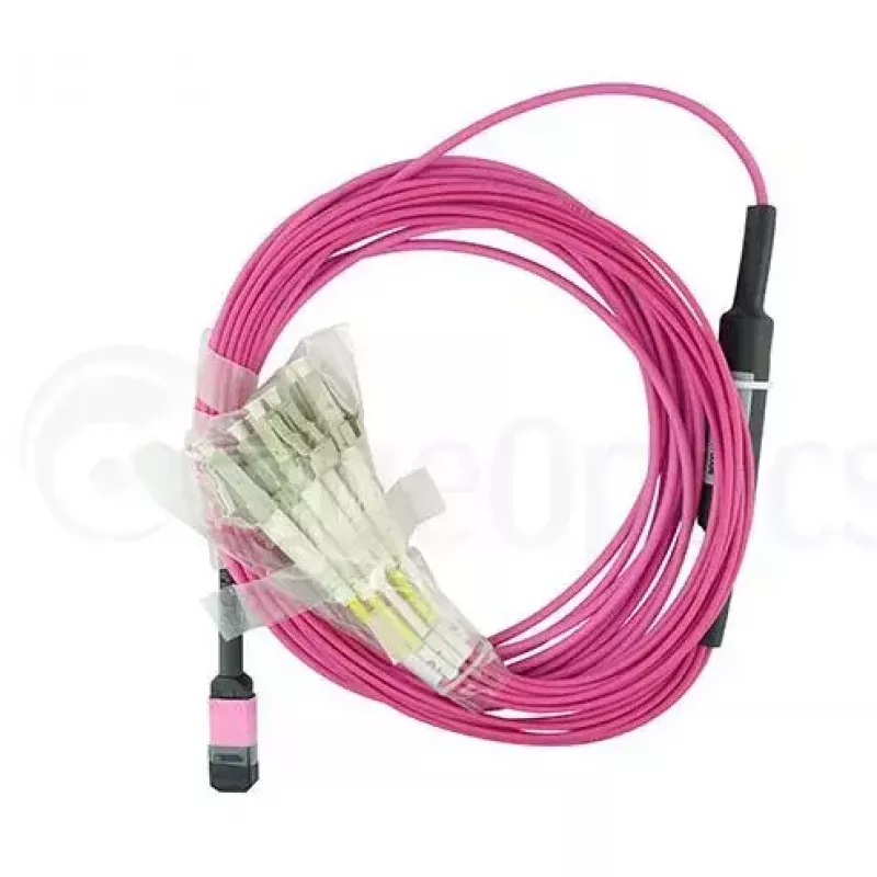 Cabo de fibra ótica BlueOptics EMC CBL-MPO12-4LC-OM4-2M MPO 4x LC 2m