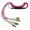 Cabo de fibra ótica BlueOptics EMC CBL-MPO12-4LC-OM4-2M MPO 4x LC 2m