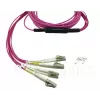 Cabo de fibra ótica BlueOptics EMC CBL-MPO12-4LC-OM4-2M MPO 4x LC 2m