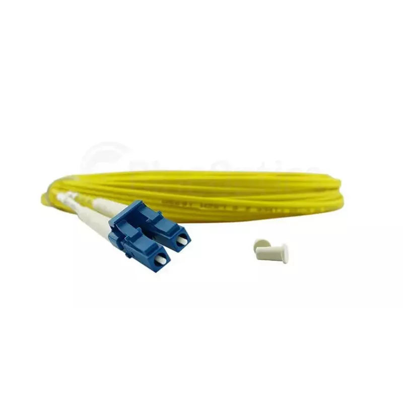BlueOptics CAB-SMF-LC-LC-1-BO Cabo patch de fibra ótica LC-LC monomodo duplex, LC-UPC, 1 m, bege