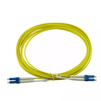 BlueOptics CAB-SMF-LC-LC-1-BO Cabo patch de fibra ótica LC-LC monomodo duplex, LC-UPC, 1 m, bege