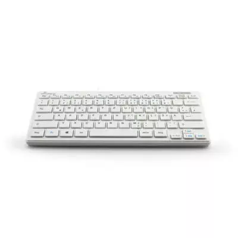 Teclado MediaRange MROS113 Office USB QWERTZ alemão branco