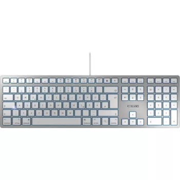 CHERRY KC 6000 schlank FOR MAC Teclado Escritório USB QWERTY US English prateado