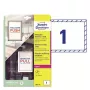 Avery Window Stickers etiqueta autocolante para impressora A5 branco 10 unid.