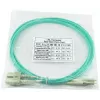 BlueOptics Cabo patch de fibra ótica LC-SC multimodo OM3 duplex, LC-UPC/SC-UPC, 5 m, bege (compatível com Corning 055702K512000005M)