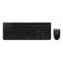 Conjunto de teclado e rato sem fios tamanho completo Cherry CHERRY DW 3000 — 108 teclas QWERTY, RF sem fios, preto