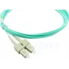 BlueOptics Cabo patch de fibra ótica LC-SC multimodo OM3 duplex, LC-UPC/SC-UPC, 10 m, bege (compatível com Corning 055702K512000010M)