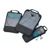TROIKA Black Packing Cubes Conjunto de sacos de compressão, BBL56/BK
