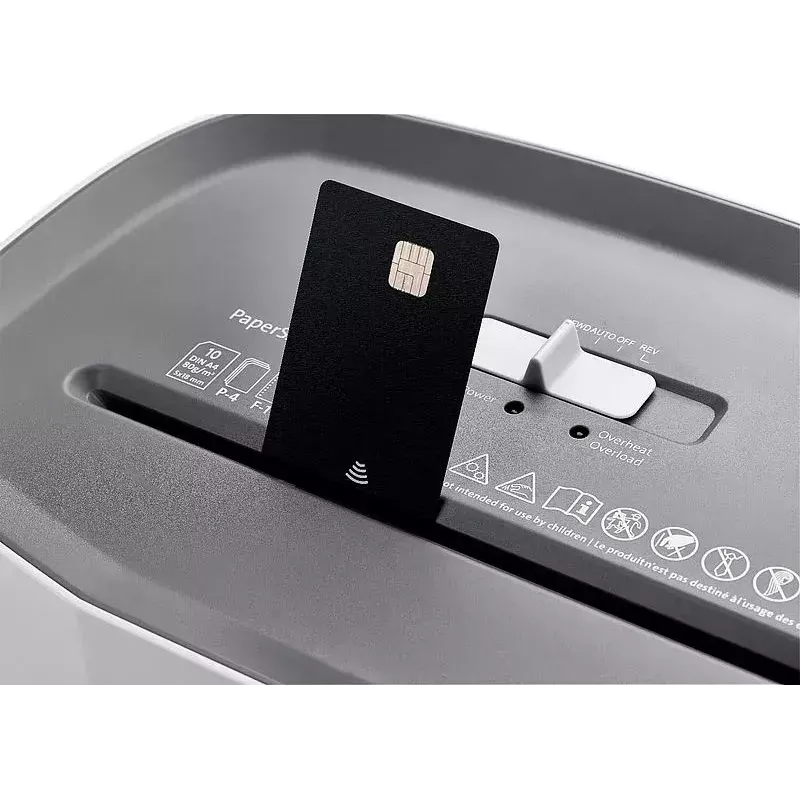 Destruidor de documentos Dahle PS 140 Corte cruzado 65 dB Preto Cinzento