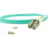 BlueOptics 050502K512000010M Cabo patch de fibra ótica LC-LC multimodo OM3 duplex, LC-UPC, 10 m, bege