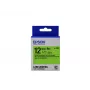 Cartucho de etiquetas Epson Fluorescente LK-4GBF Preto/Verde 12mm (9m)