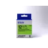 Cartucho de etiquetas Epson Fluorescente LK-4GBF Preto/Verde 12mm (9m)